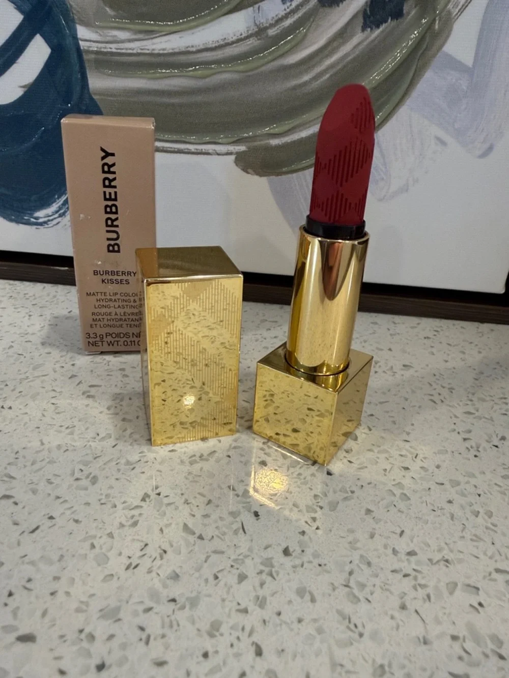 NIB .11oz BURBERRY 93 MATTE RUSSET